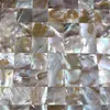 Colore iridescente naturale 100 guscio di acqua dolce cinese naturale Madre di perle Piastrella a mosaico per decorazione della casa interna quadrata ST7099874