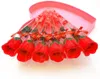50pcs Artificial Soap Rose Flower For Wedding Party Birthday Souvenirs Gifts Favor Home Decoration