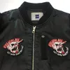 Teschio malvagio ricamato con ferro su abbigliamento Kill'EM All Patch Biker Jacket Patch Applique Ricamo Motor Patch 279w