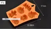 Halloween Pumpkin Mold Plunger Chokladkaka Cookie Fondant Mold Mold Cutter (Färg: Orange)