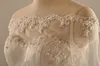 Elegancki Bateau Tulle Satin Mermaid Illusion Gorses Suknie Ślubne Aplikacje Kaplica Pociąg Custom Made Bridal Wedding Suknie