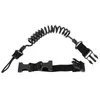 Pistolet Lanyard Tactique Pistolet Spring Lanyard Sling Sports de plein air Armée Chasse Tir Paintball Gear Airsoft Strap NO12-015