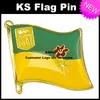 Bandiera USA Badge Flag Pin 10 pezzi molto KS-0121244H