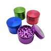 4-Layer 63mm Aluminum Alloy Metal Herbal Tobacco Cigarette Grinder - Smooth and Durable, Cigar Crusher