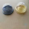 2017 Novo Tamanho Mini Plástico Cupcake Bolo Cúpula Favor Caixas de Contêiner Caixa De Bolo Favores Do Casamento Caixas Suprimentos
