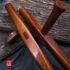 1Pair drewniany tonfa podwójny tonfa podwójny obrót cyklobalanopsis drewniany duckweed t guaizi wushu tył ton tonfa Wholeretails9230570