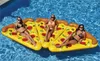 Горячие продажа лето надувные плавающий пол надувные водные виды спорта плавание поплавок плота воздушный матрас бассейн пляж двор игрушка пицца DHL