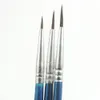 Partihandel-Ny Ankomst Tiny Liner Acrylic Nail Art Tips Design Pen Penning Ritning Borste Set DIY Frakt Gratis