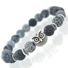 bracelet de perles de hibou