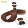 Suggerisco le estensioni dei capelli umani con capsula di cheratina pre -legame Naturale Bionda marrone naturale Bionda marrone chiaro Malaysian Virgin Remy Fact3755683