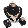 Fashion hot style flowers golden necklace restoring ancient ways dress accessories jewelry set dinner activities