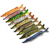 Ny saltvattenfiske Big Game Sea Lure 66g 20cm ABS Plast 8 Sektioner Hård Bait Bass Baits