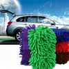 2017 Ny Ankomst Hot Auto Car Svamp Tvättborste Mikrofiber Chenille Cleaner Clean Tillbehör Gratis frakt