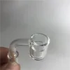Banger banger en quartz capuchon de glucides de bol à phat avec 20 mm 2 mm d'épaisseur de quartz thermique 10 mm 14 mm 18 mm pour l'eau fumant Bong