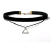 Gothic Choker Necklaces for Women Simple Jewelry European and American Fake Collar Torques Chokers Necklace Set