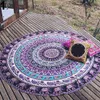 2021 Groothandel Sjaal Boho Etnisch Grote Ronde Tapijt Sjaal Wandhanging Beach Throw Mat Handdoek