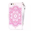 Bling Diamond Dreamcatcher Wallet Leather Pouch Flip Cover Stand Card Slot Case Strap for iphone X 7 8 6S Plus Samsung S8 S9 Plus