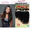 Capelli ricci crespi mongoli 8 Pz / lotto capelli ricci afro crespi groviglio libero brasiliano LOOWSE WAVE FEMMINILE Capelli non trasformati Cucire nelle estensioni