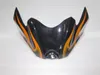 100% fit voor suzuki spuitgietverbarsting GSXR600 08 09 10 Oranje Vlammen Geel Zwart Fairing Kit GSXR750 2008 2009 2010 OI13