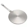 Silverinduktion spisskonverterare storlek 8quot 9quot disk rostfritt stål pte cookware 62933462951117