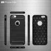 Custodie per cellulari per Apple Iphone6 6s 6plus 6splus Custodia sottile spazzolata in fibra di carbonio TPU per iPhone6 6s 6plus 6splus cover per telefono 2017 hot