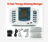 Electrical Stimulator Full Body Relax Muscle Therapy Massager Massage Pulse tens Acupuncture Health Care Machine 16 Pads2205034