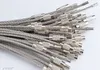 Top quality Stainless Steel Wire Keychain Cable Key Ring for Outdoor Hiking 1000pcs 233n