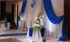 3M high6M wide backdrop with swags party background party valance wedding backcloth stage curtain 36m 10ft20ft funeral backdr8256132