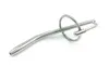 Stainless Steel Penis Plug Tube Urethral Stretcher Catheter Dilator Metal Urethral Sound Through Hole With 2 Rings8324138