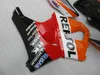 Kit de 7 carénages gratuit pour Honda CBR919RR 98 99 ensemble carénages noir orange CBR 900RR 1998 1999 OT14