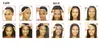 10a Virgin Human Hair Curace передние парик