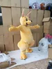 Vendeur de bande dessinée de haute qualité kangourou mascotte costume fantaisie carnaval costume livraison gratuite