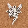 Flying Angel Fairy Charms Pendentifs 200pcs / lot 22x14.7mm MIC Antique Bijoux En Argent DIY L195 LZsilver