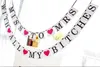2-in-1 MISS TO MRS Bachelorette Decor Banner Party Decoration
