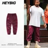 Pantalon décontracté pour hommes, survêtement saison 4, à revers, rayé, Calabasas, jogging, taille asiatique, nouveau Style tendance