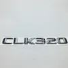 メルセデスベンツCLK200 CLK230 CLK240 CLK280 CLK320 CL​​K350 CLK430 CLK500 CLK550リアテールエンブレム番号バッジステッカー244x