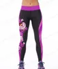 Newest Women Slimming Training Fitness Sports Dance Trousers Jogging Wild Tiger Yoga Pants Tight White Black Leopard Leggings