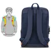 Máscara estrela mochila marshmello daypack dj líder mochila música esporte saco de escola ao ar livre dia pack2489906