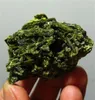 Partihandel 70g Natural Green Tourmaline Crystal Rough Stone Cluster Miner Prov för heminredning Gratis frakt