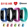 S115 HR S 115 HR Sport Smart Band Smartband Braccialetto Wristband Wristband Monitor Fitnesst Tracker Bluetooth Smartwatch per IOS Android