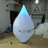 النسيج الجميل صنعت نموذج LED Drop Drop Model مع شعار للحدث