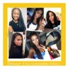 8A Brazilian Straight Virgin Hair Weaves 3 Bundles With Ear to Ear Lace Frontal Closures Peruvian Indian Malaysian Cambodian Remy Human Hair