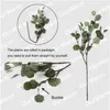 OurWarm Artificial Plants Eucalyptus Leaves Branches 65cm Silk Artificial Greenery For Weddings Decoration Fake Eucalyptus