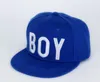 Bambini ragazza ragazzo berretto bianco bambini cappello berretto regolabile moda HIPHOP copricapo magico blu rosso nero 3Y-8Y