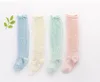 2018 Koreas neue Curling einfarbige Kindersocken Baby Kinder Mesh Socken atmungsaktive einfarbige Strümpfe
