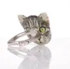 かわいい子猫の形状360 Roating Cat Finger Ring携帯電話スタンドホルダーiPhone Samsung Huawei XiaomiすべてのSmart Phone with Ret7095856