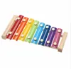 子供のための学習教育木製Xylophone子供のミュージカル玩具xylophoneの知恵Juguetes 8  -  Note Music Instrument Educational