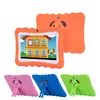 2018 Tablet PC per bambini di marca Tablet per bambini Quad Core da 7 pollici Android 4.4 Allwinner A33 Google Player WiFi copertura protettiva per altoparlante grande