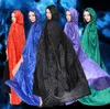 Halloween cosplay women velet cloak costume party girl witch Magic robes Festival evil angel cape ghost halloween dress