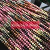 NB0028 Venda Quente Pedra Natural Imitação Turmalina Ágata Contas Soltas Alta Quantidade de Pedra Por Atacado Rodada Bead Jewelry Making Acessório